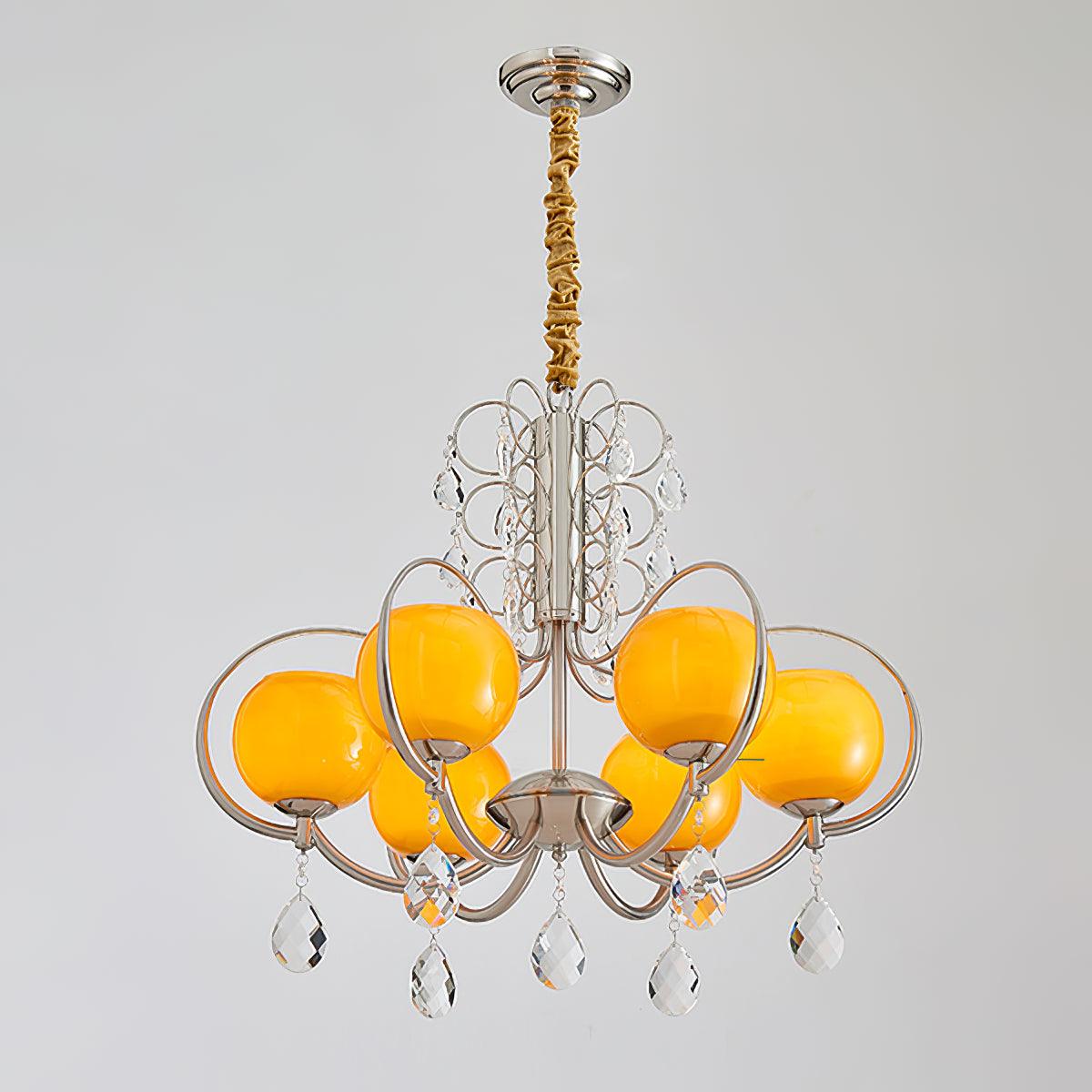 Celisine luxuriöser Kronleuchter aus Glas