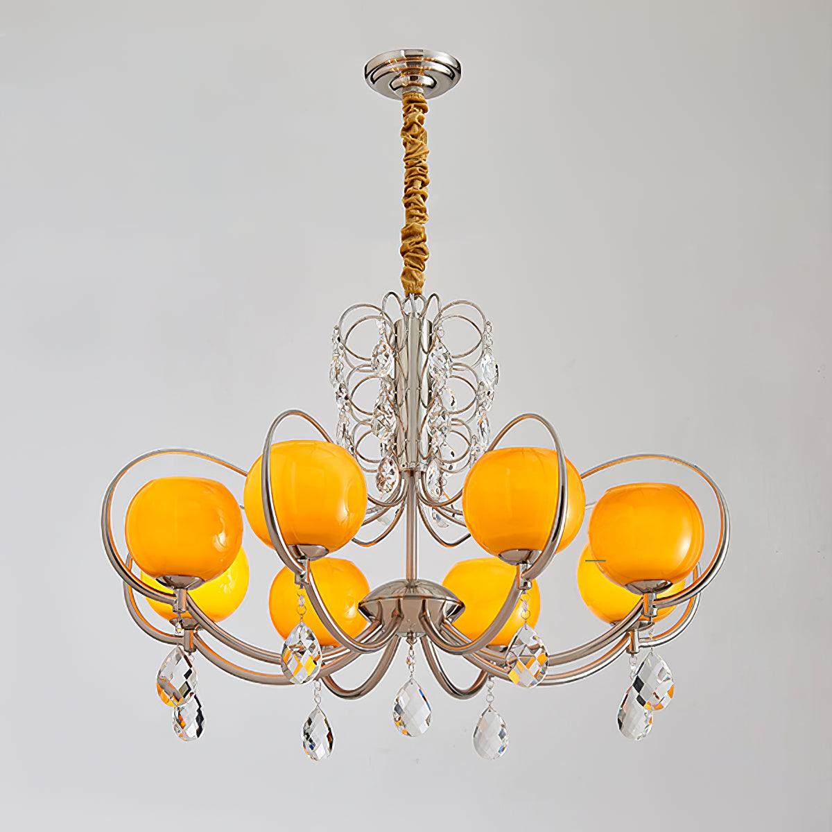 Celisine luxuriöser Kronleuchter aus Glas