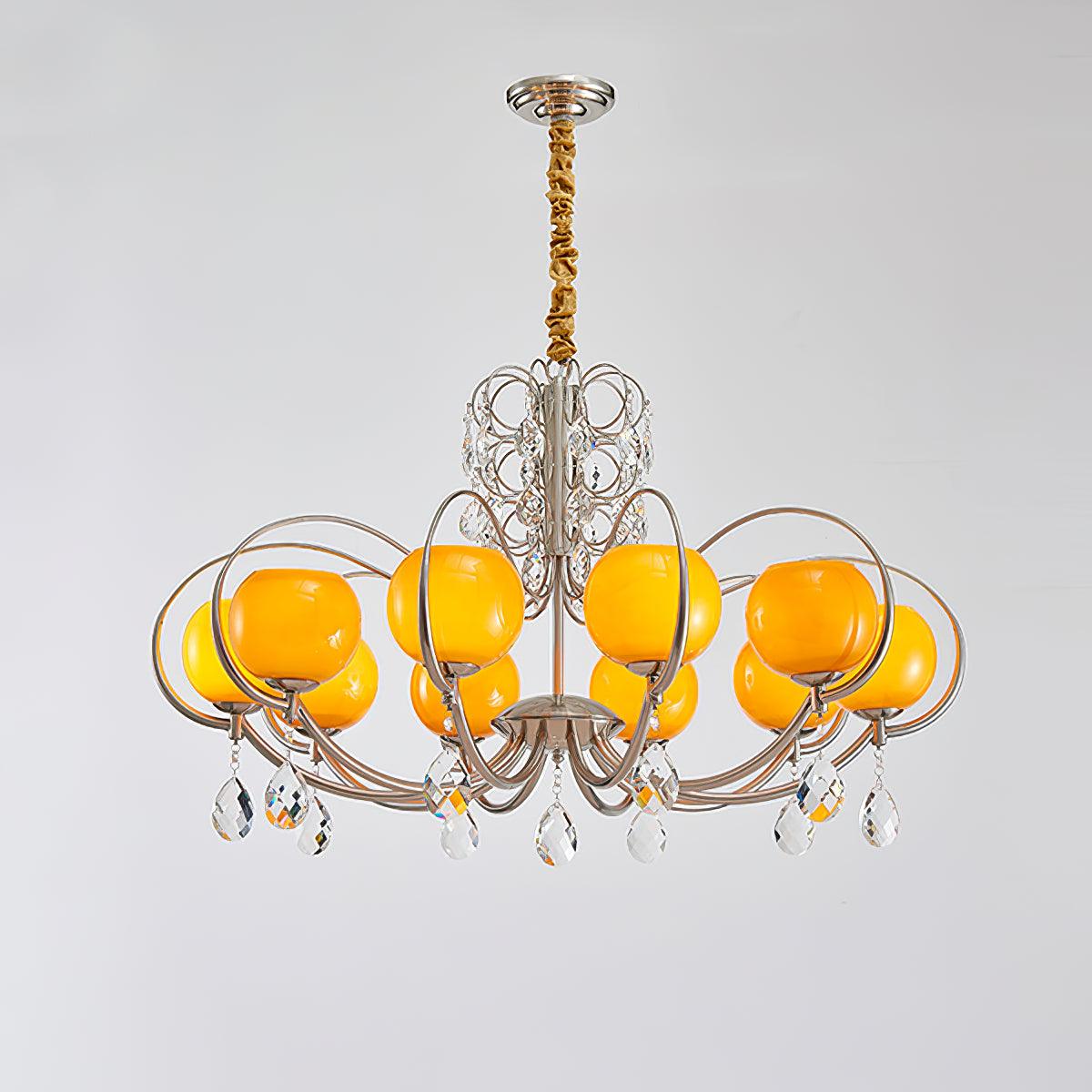 Celisine luxuriöser Kronleuchter aus Glas