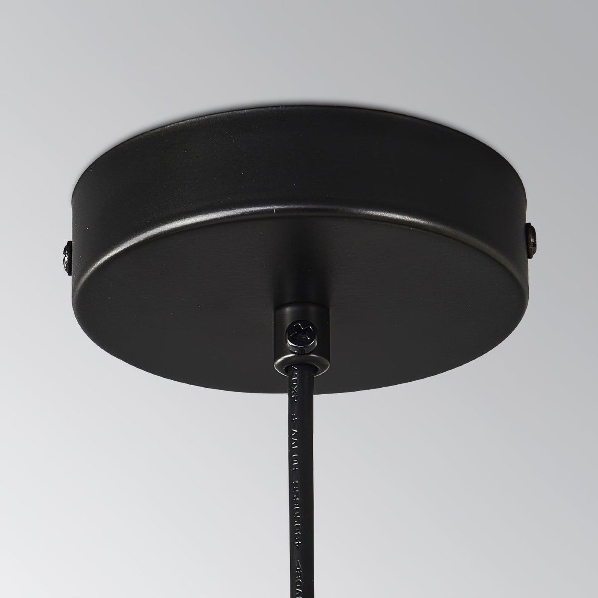 Kominex Pendelleuchte Schwarz Glas