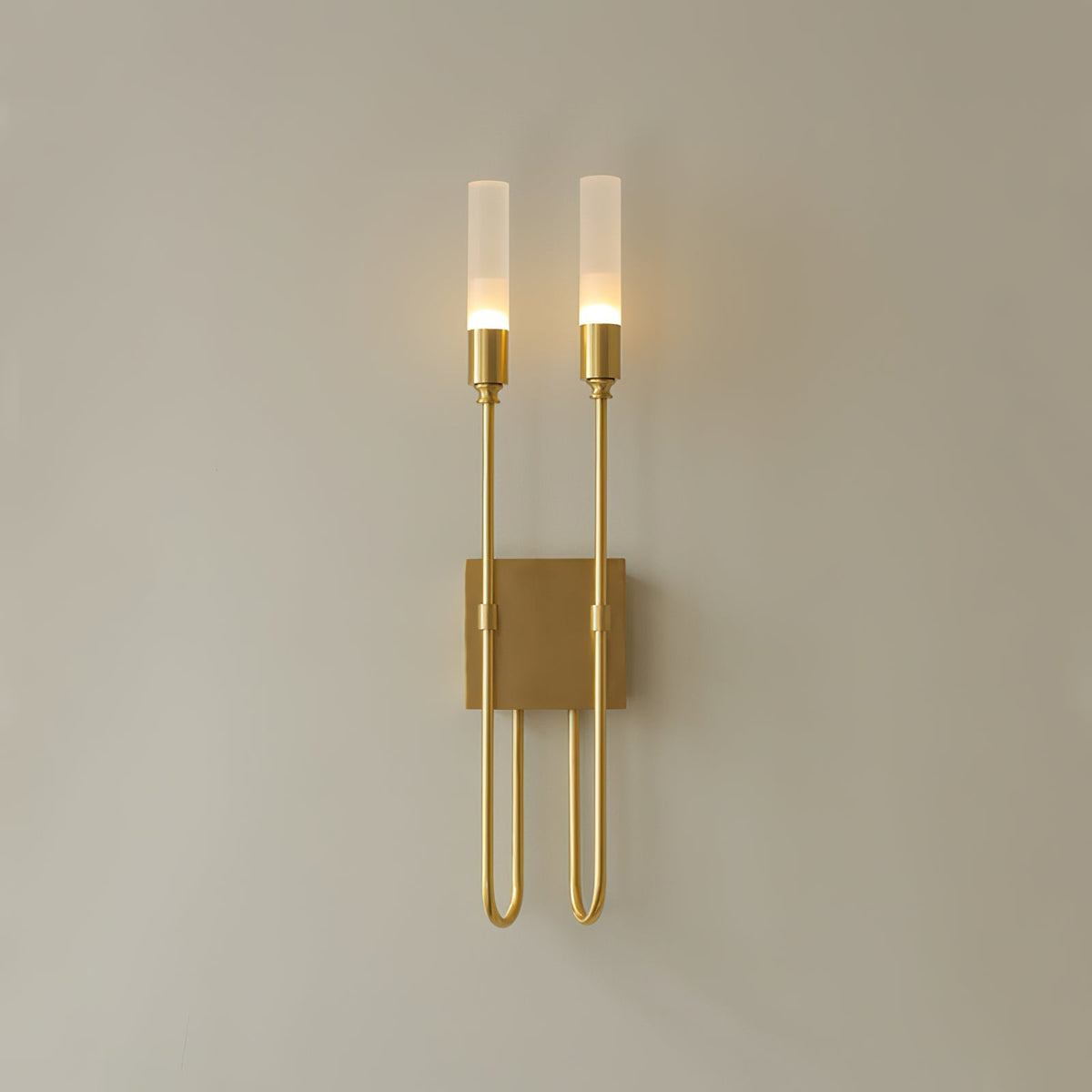 Yvori Wandleuchte Doppelstab Minimalistisch