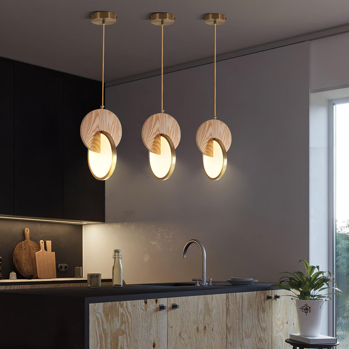 Lysola Holzing Pendelleuchte