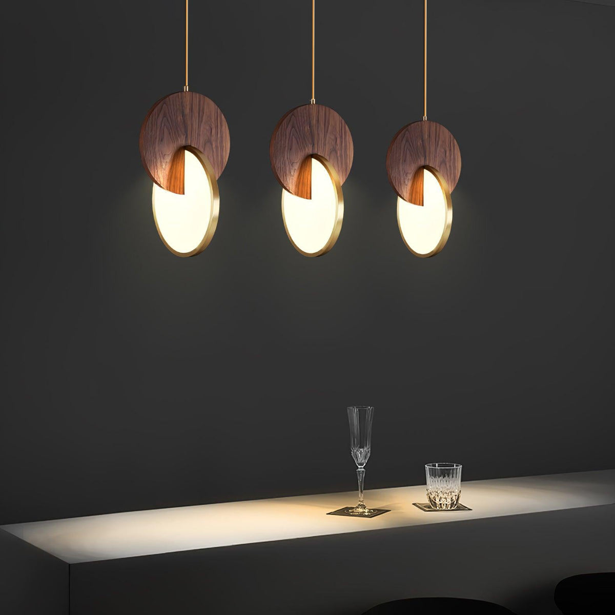Lysola Holzing Pendelleuchte