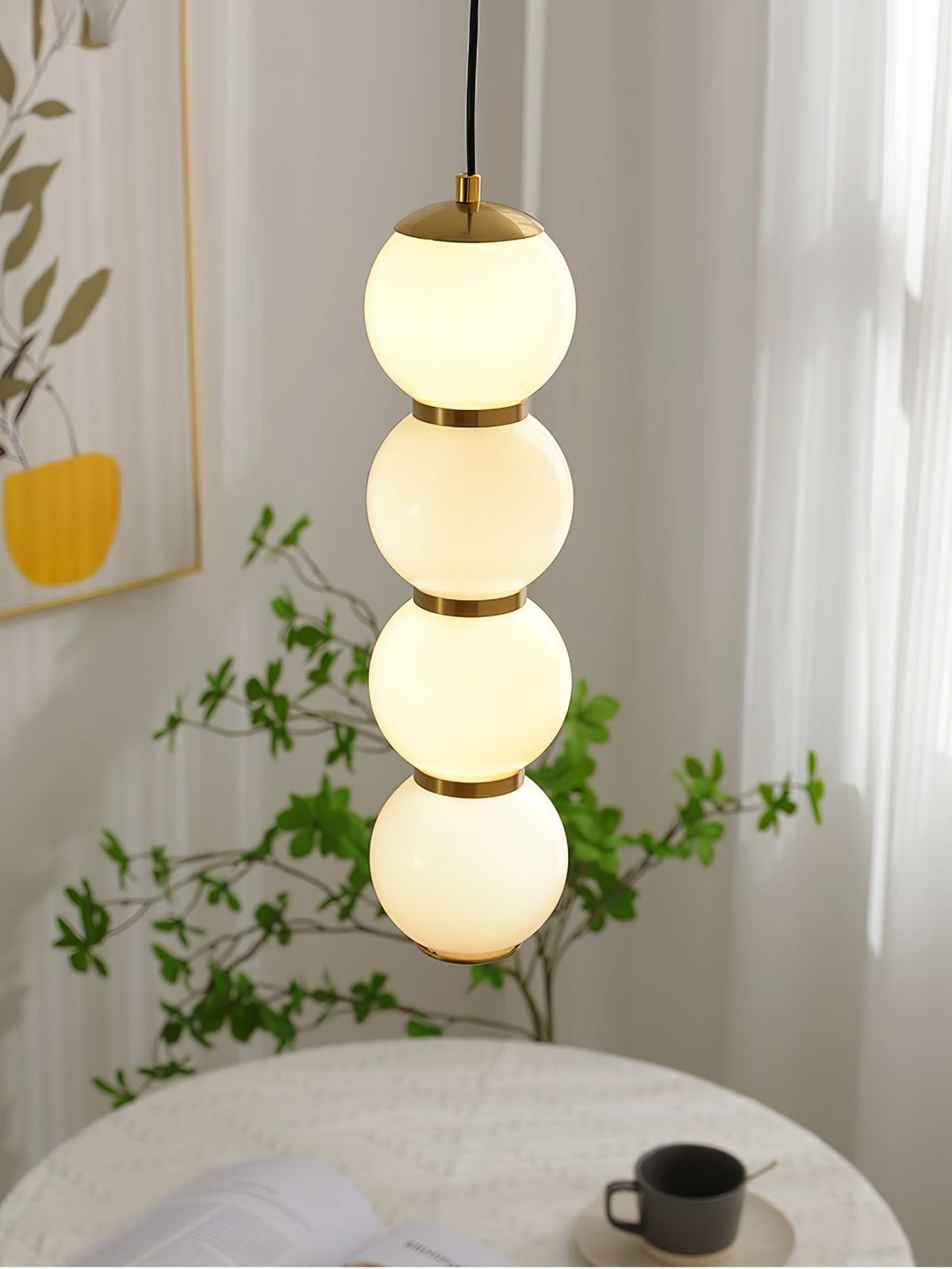 Frankie Minimalistische Pendelleuchte aus Glas
