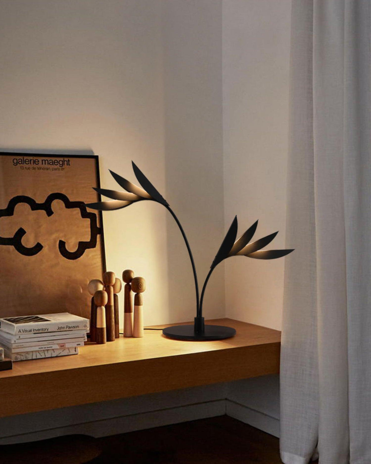 Palmara Art Deco Tischleuchte