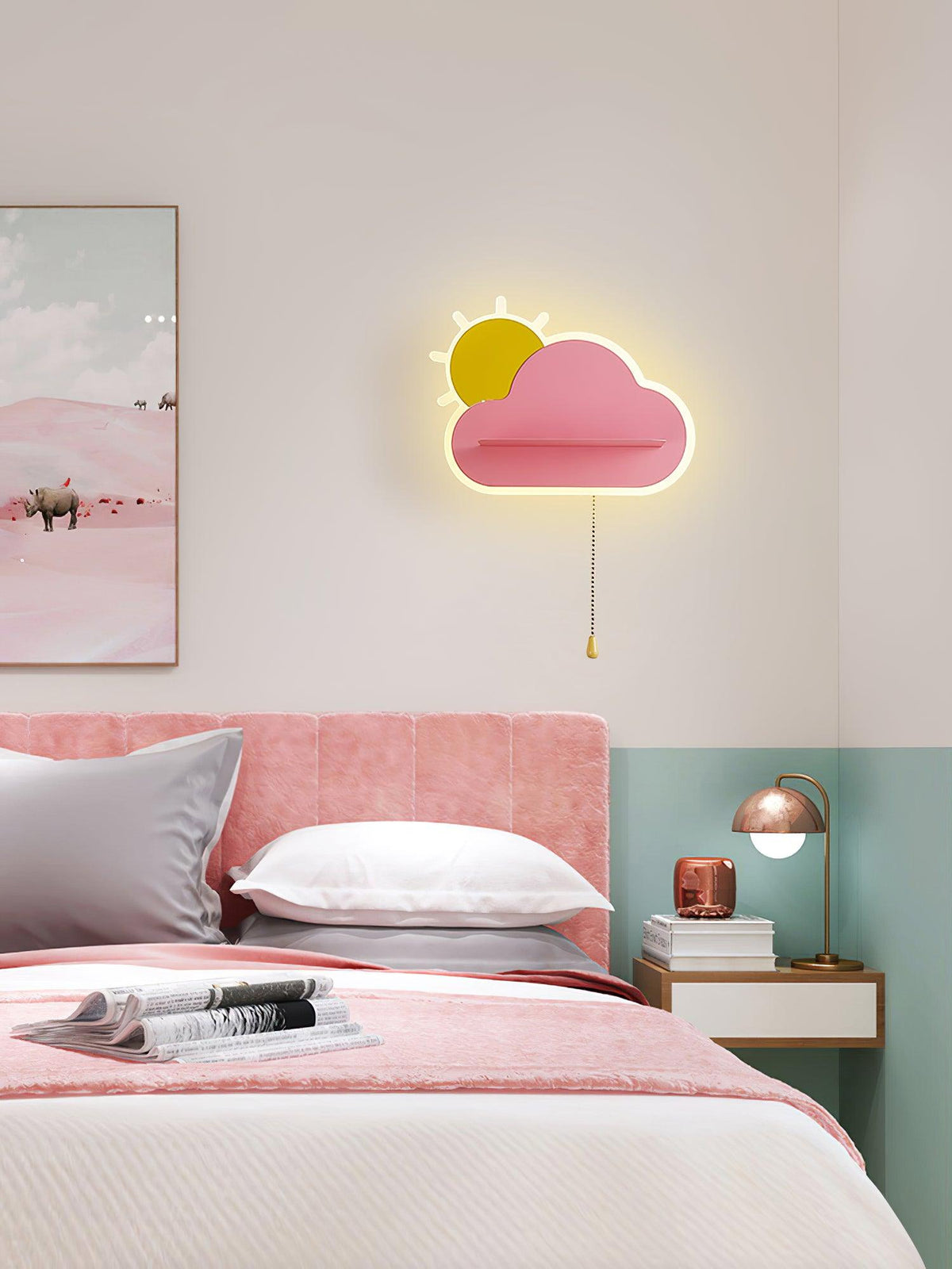 Cura Dreamier Cloud Art Wandleuchte