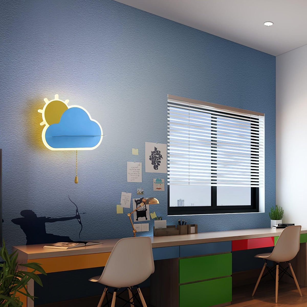 Cura Dreamier Cloud Art Wandleuchte