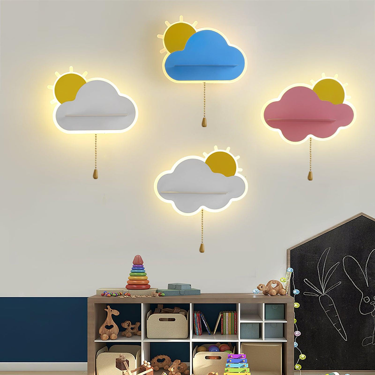 Cura Dreamier Cloud Art Wandleuchte