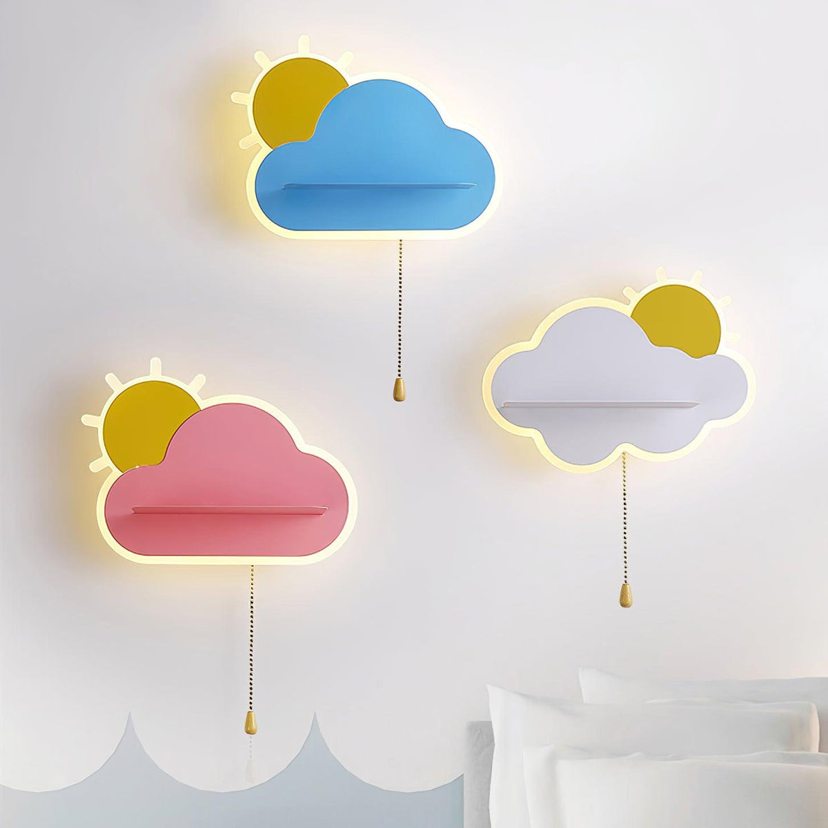 Cura Dreamier Cloud Art Wandleuchte