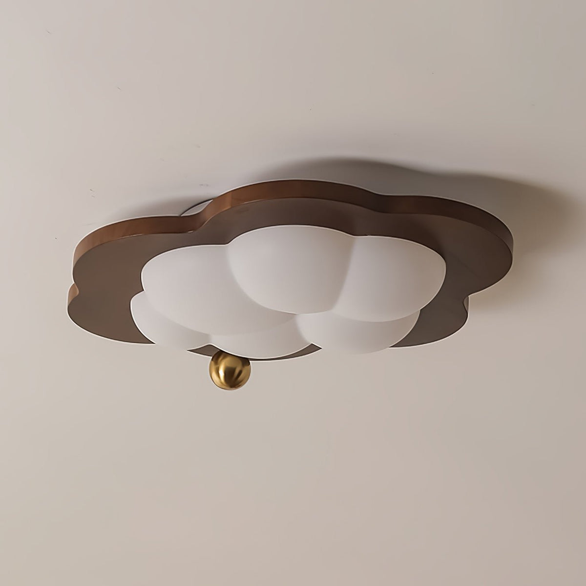 Ivaren Premium nordische Kunst-Holz-Deckenleuchte