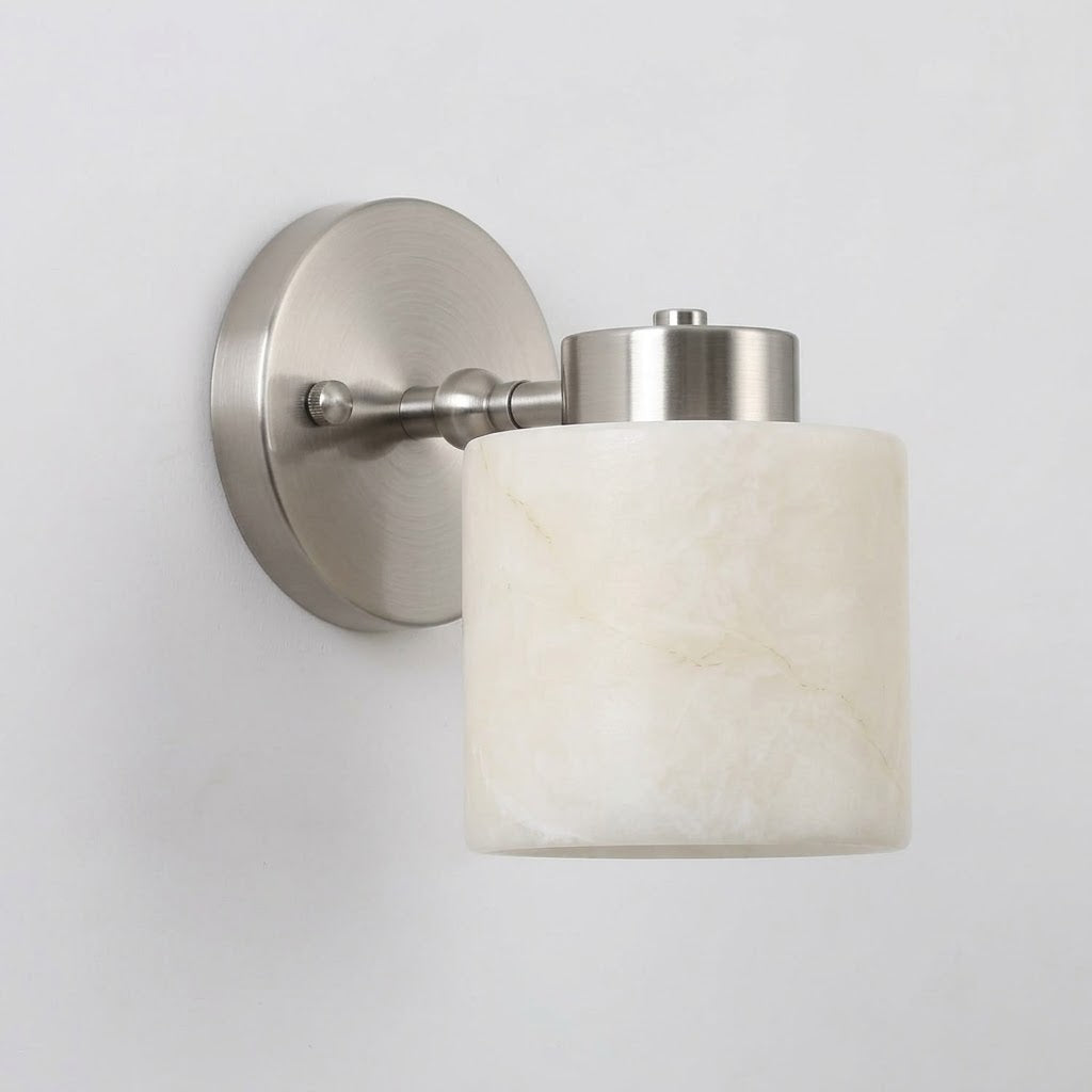 Isencombe Alabaster-Wandleuchte