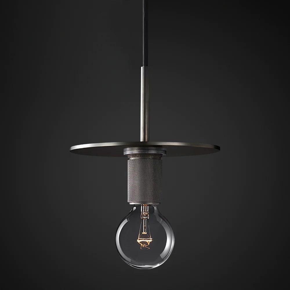 Pendelleuchte Messing minimalistisch Metallarmatur für Esszimmer oder Küche