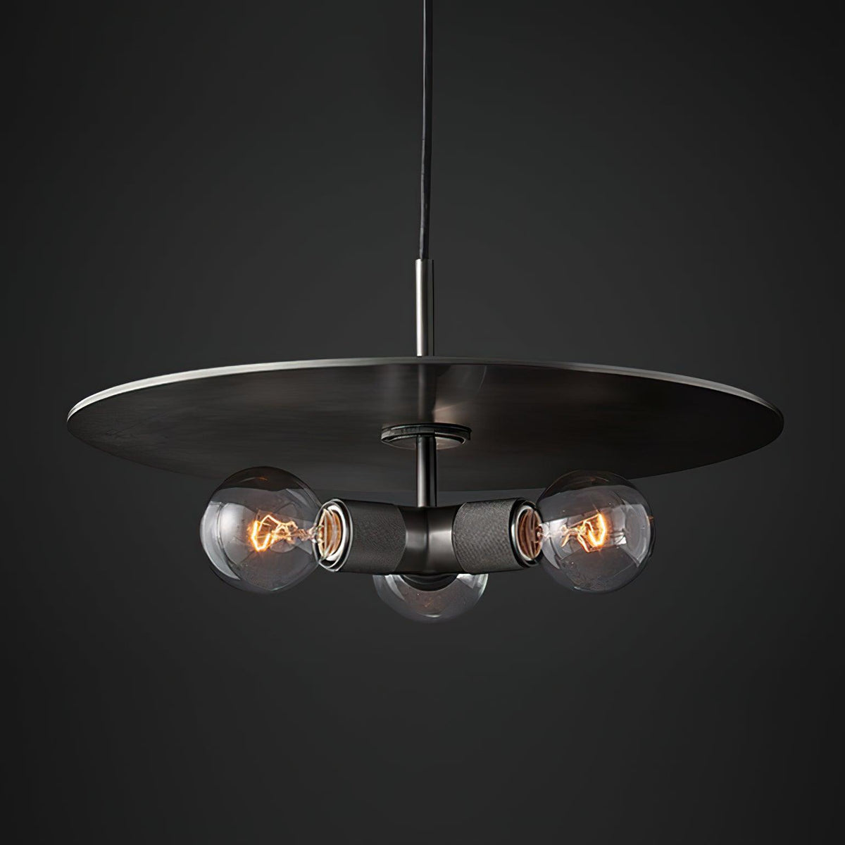 Pendelleuchte Messing minimalistisch Metallarmatur für Esszimmer oder Küche