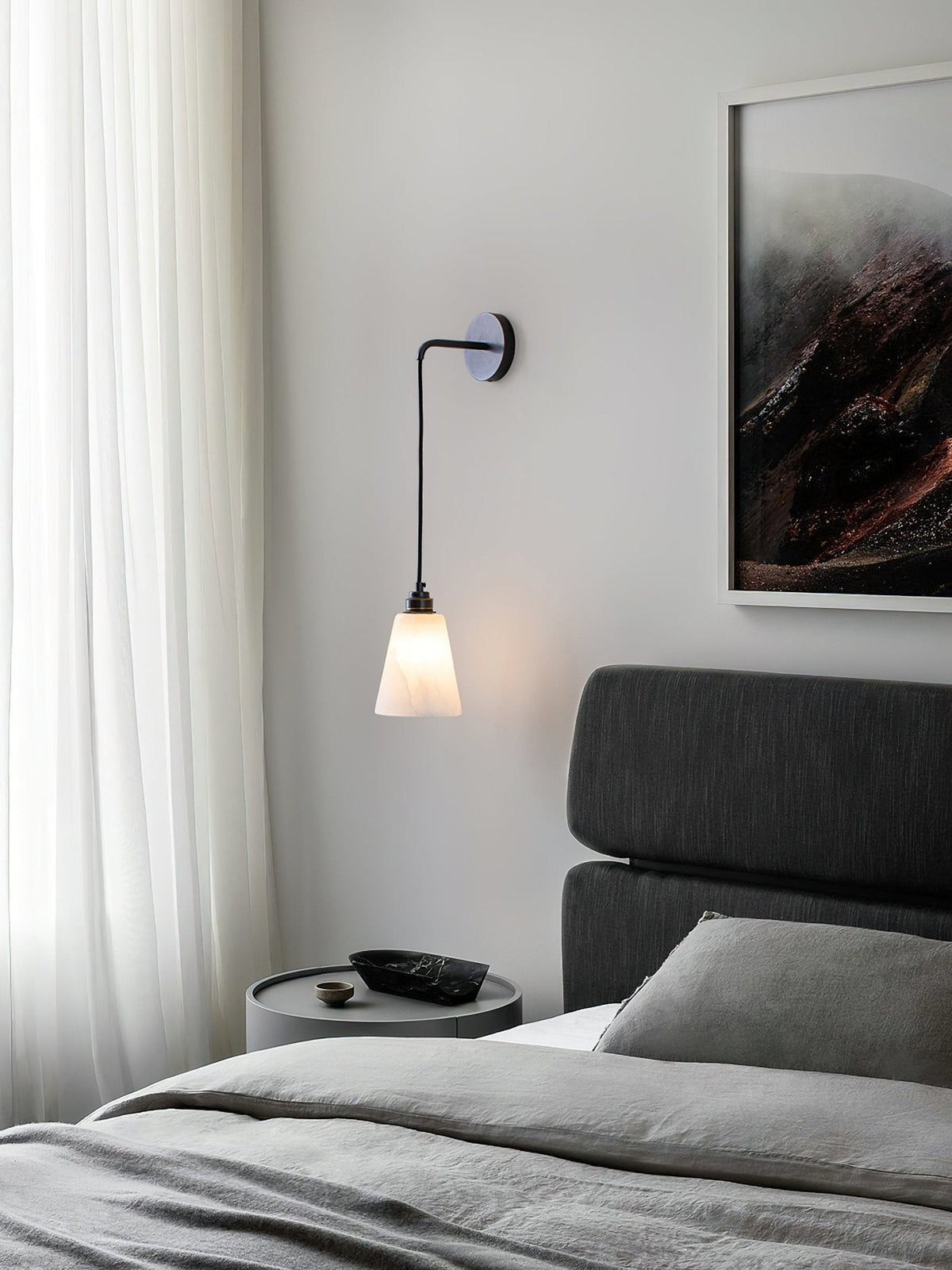 Yarlan Pendelleuchte Alabaster Wandleuchte