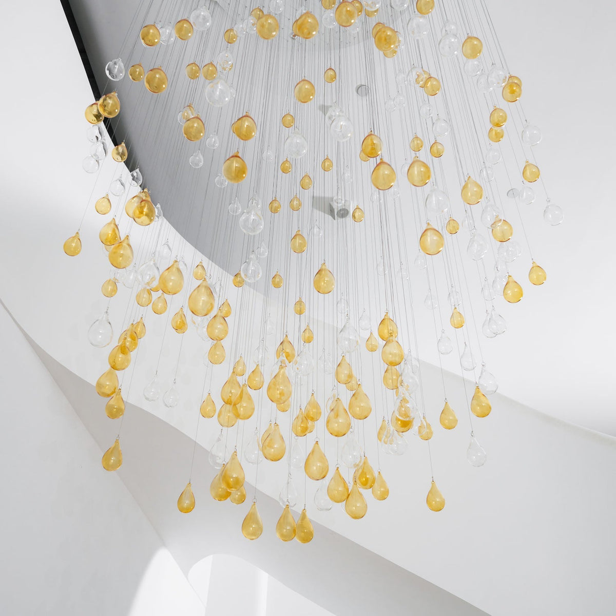 Droplets Kronleuchter Cascading Droplet Cascade Kronleuchter