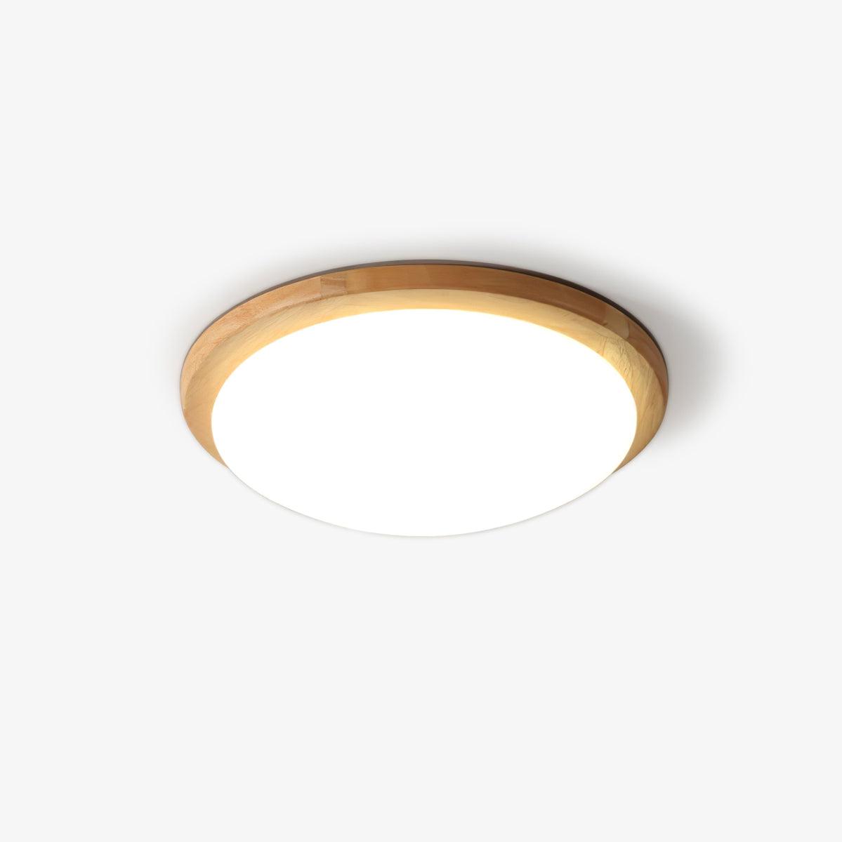 Myshae zeitgenössische minimalistische Deckenleuchte aus Holz