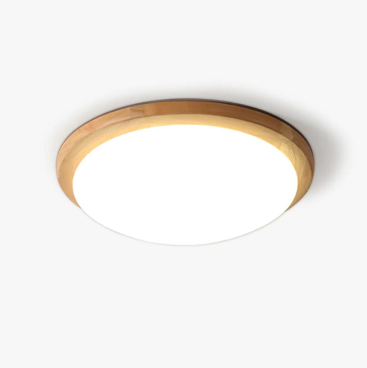 Myshae zeitgenössische minimalistische Deckenleuchte aus Holz