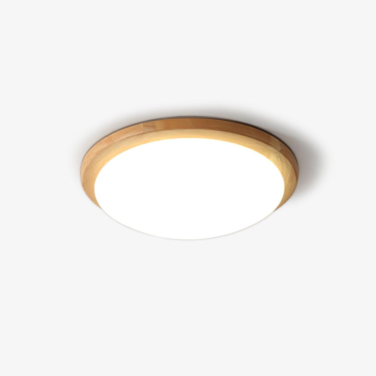 Myshae zeitgenössische minimalistische Deckenleuchte aus Holz