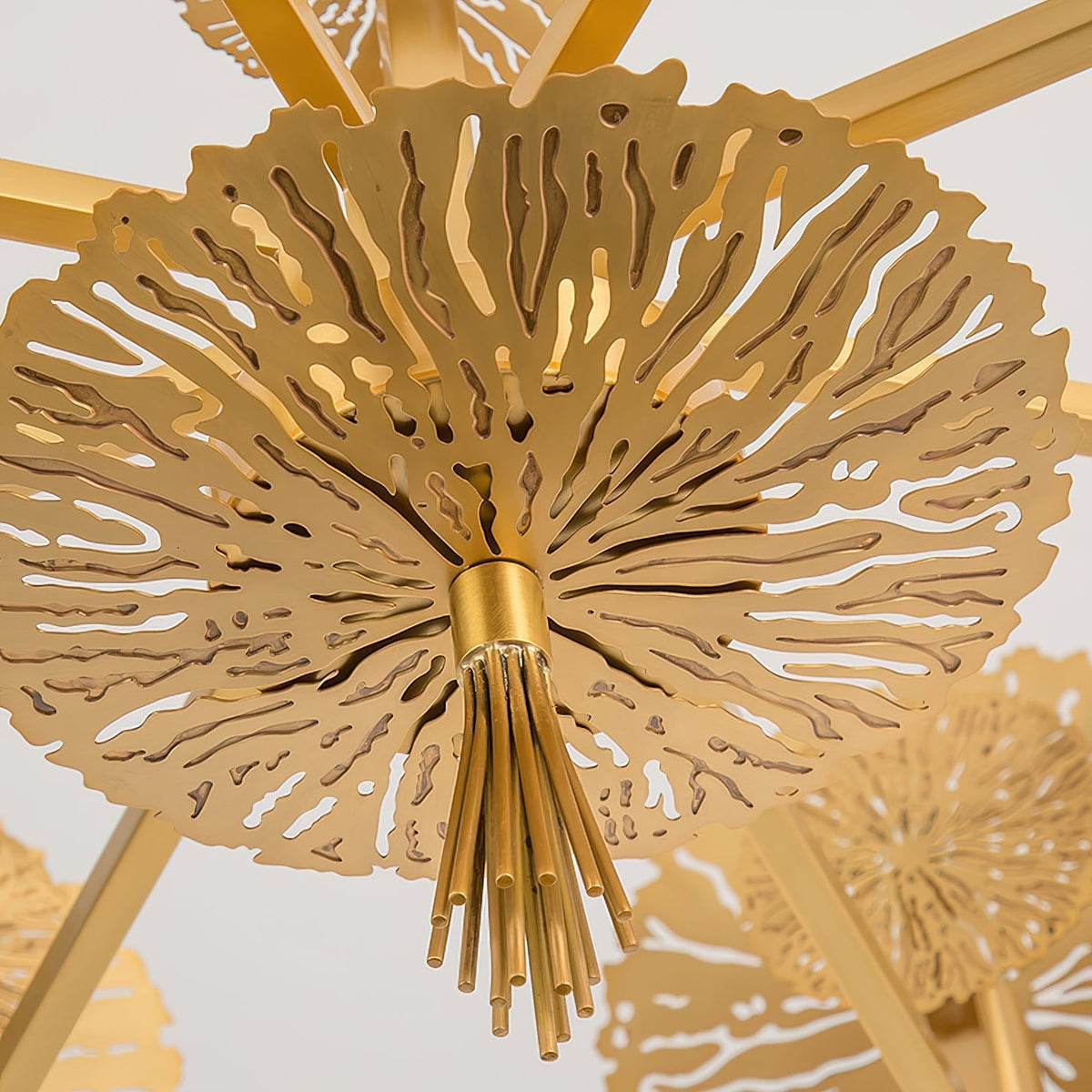 Dandelion Kronleuchter aus Messing