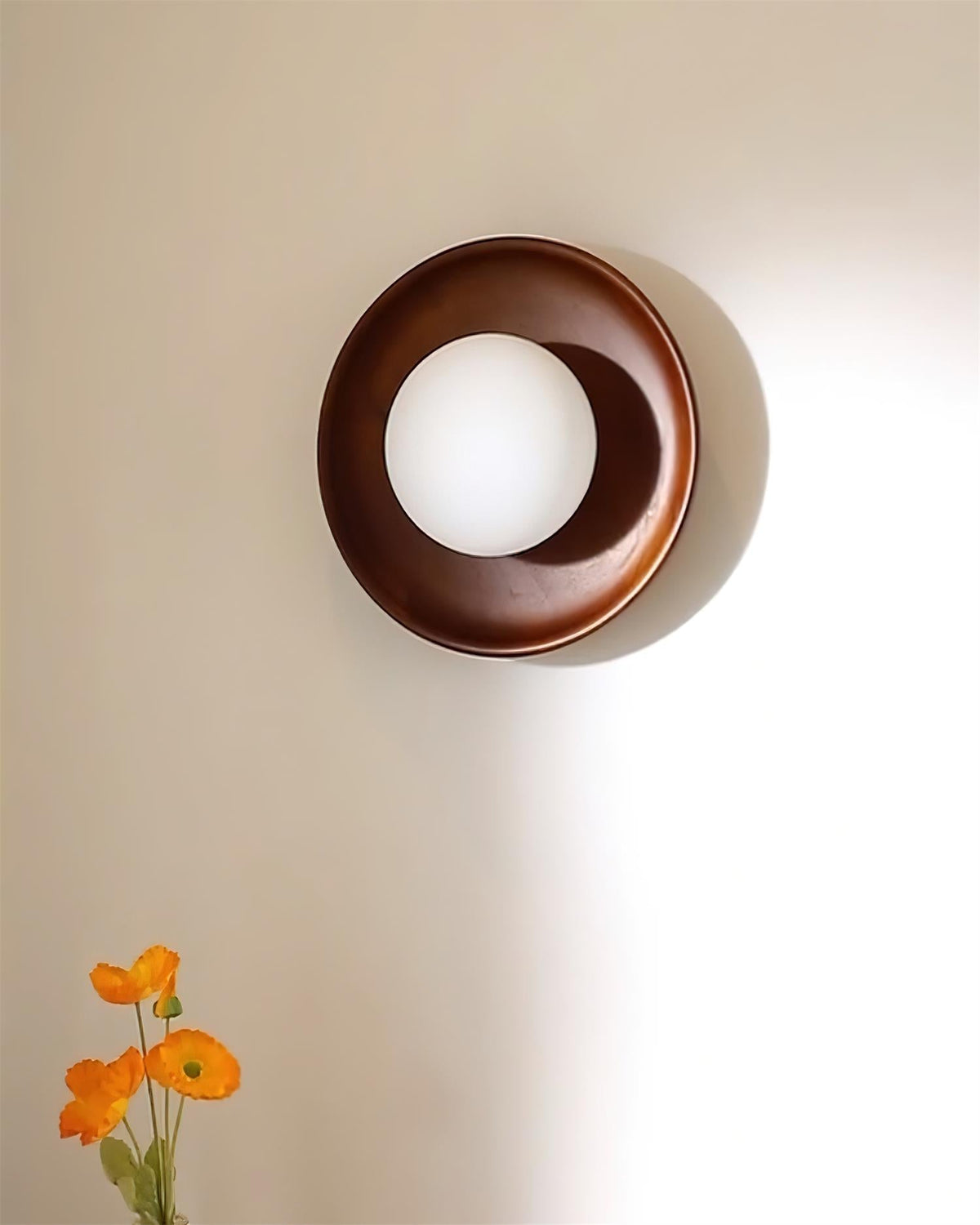 Runa Wandleuchte aus Holz
