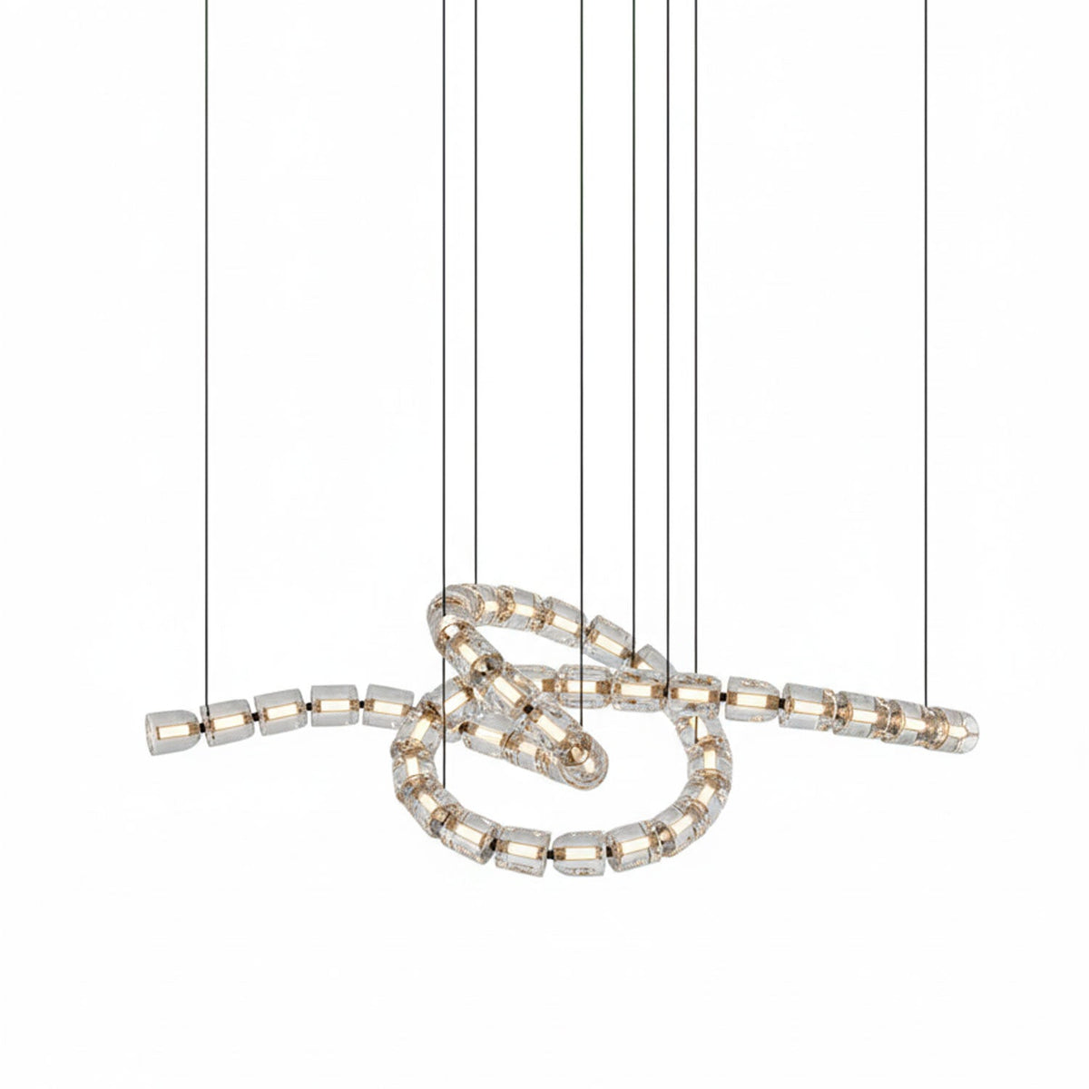 Nexus Gold Kristall Kronleuchter