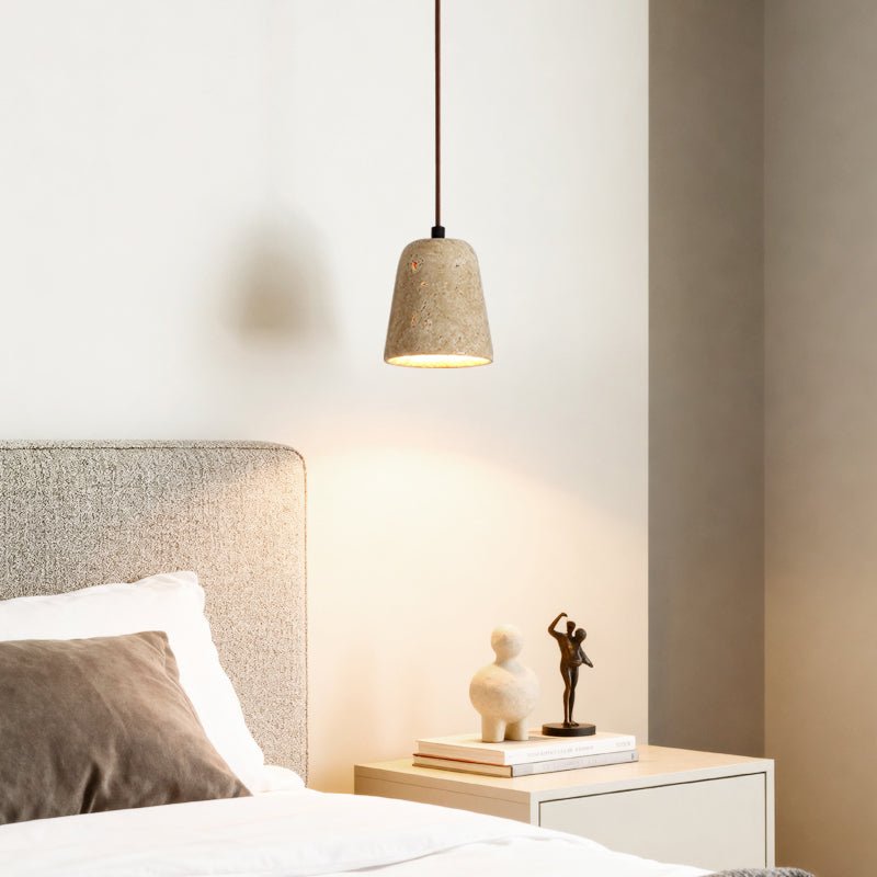Earthy Travertine Pendelleuchte