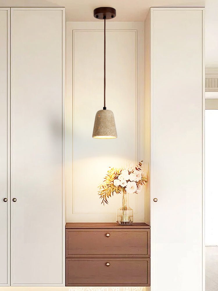 Earthy Travertine Pendelleuchte