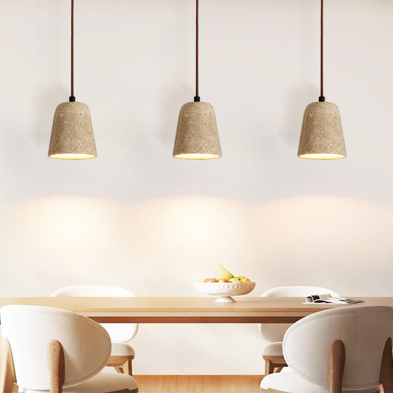 Earthy Travertine Pendelleuchte