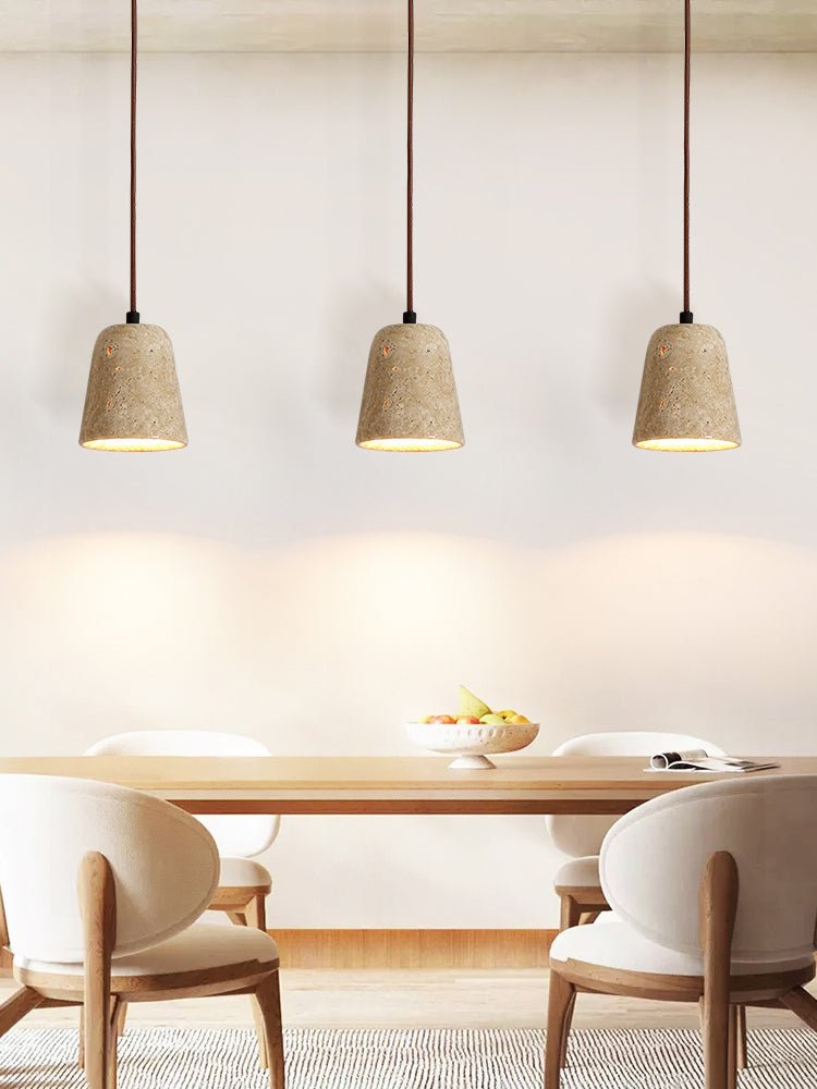 Earthy Travertine Pendelleuchte