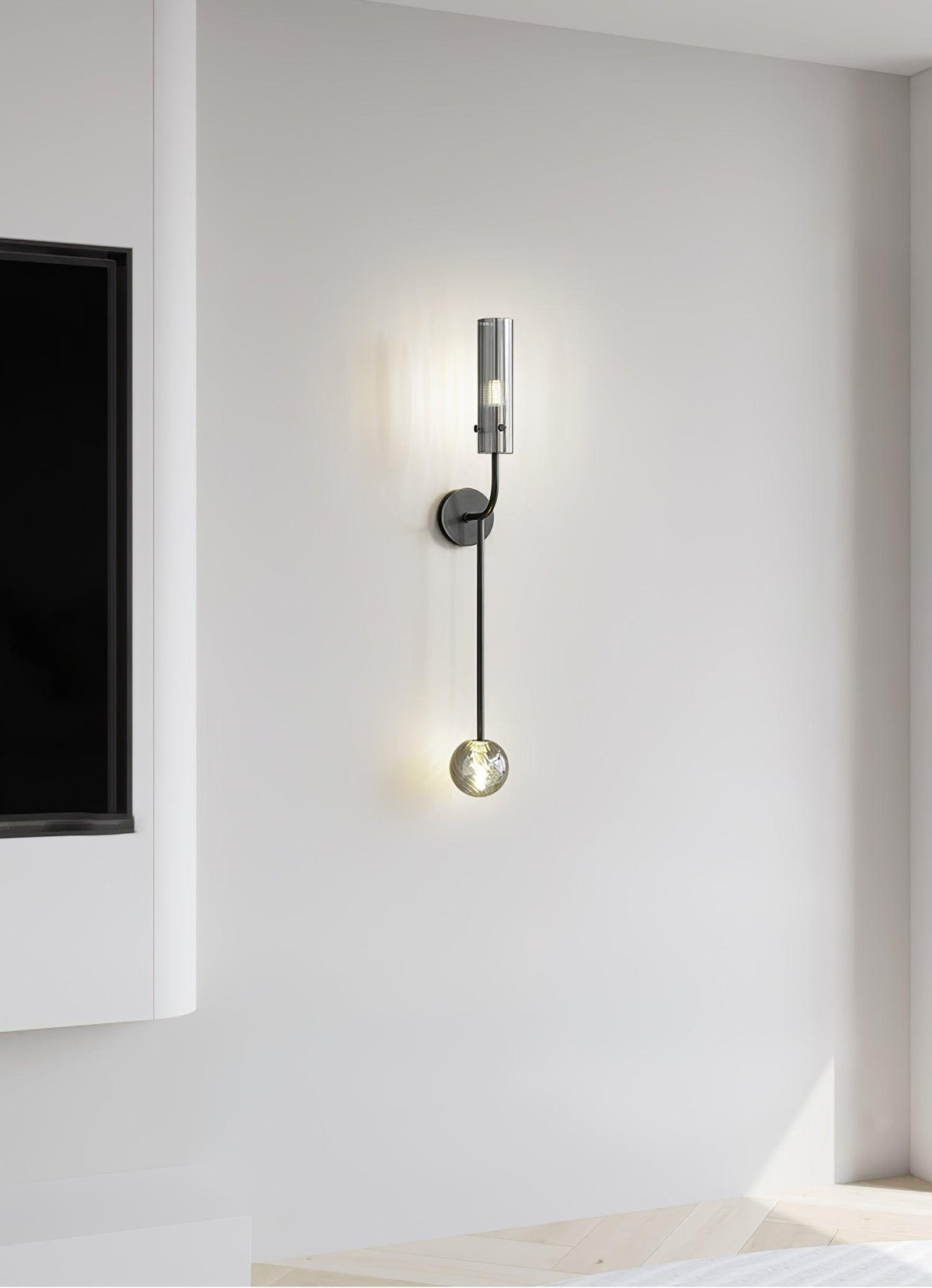 Virixa zeitgenössische minimalistische Vertica-Wandleuchte
