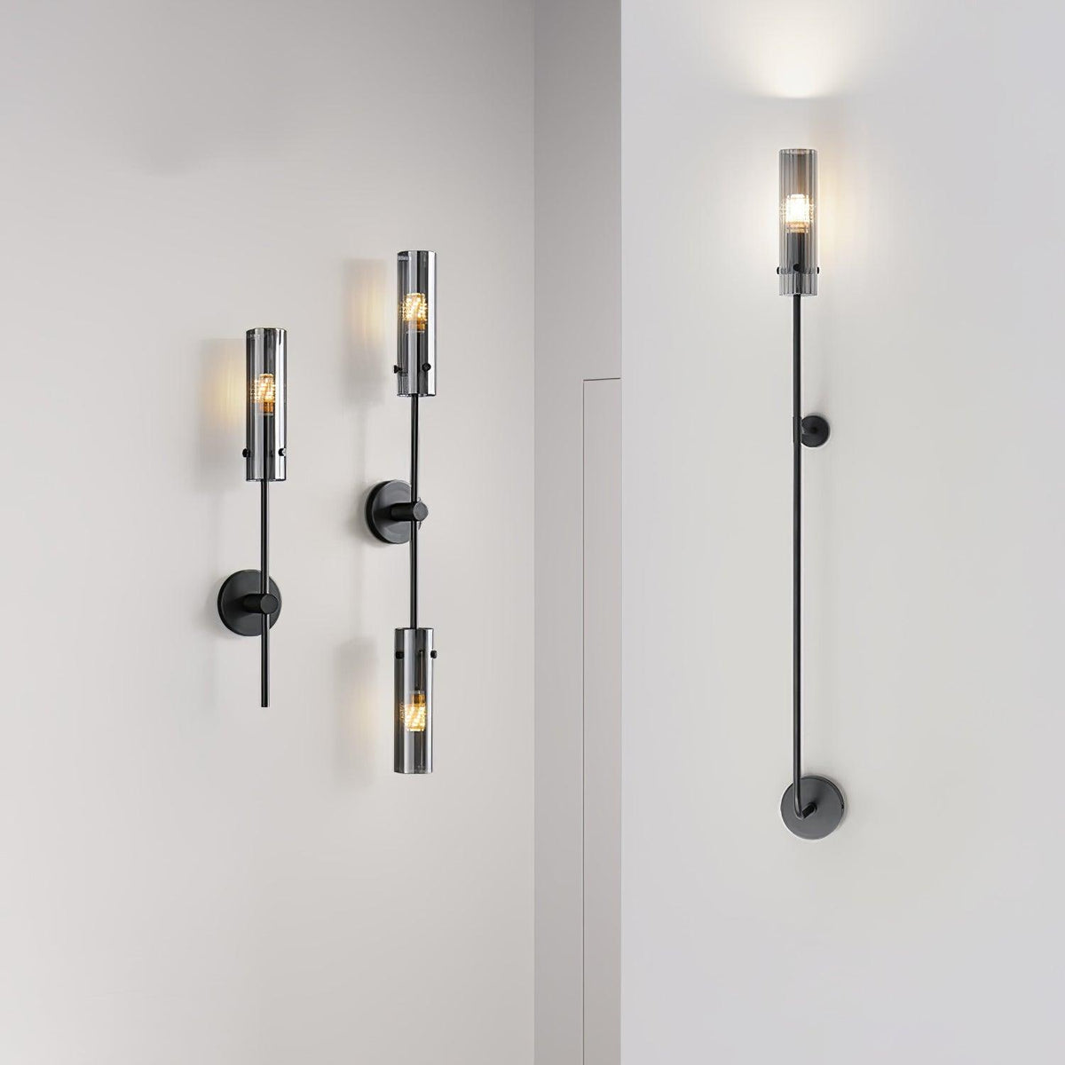 Virixa zeitgenössische minimalistische Vertica-Wandleuchte