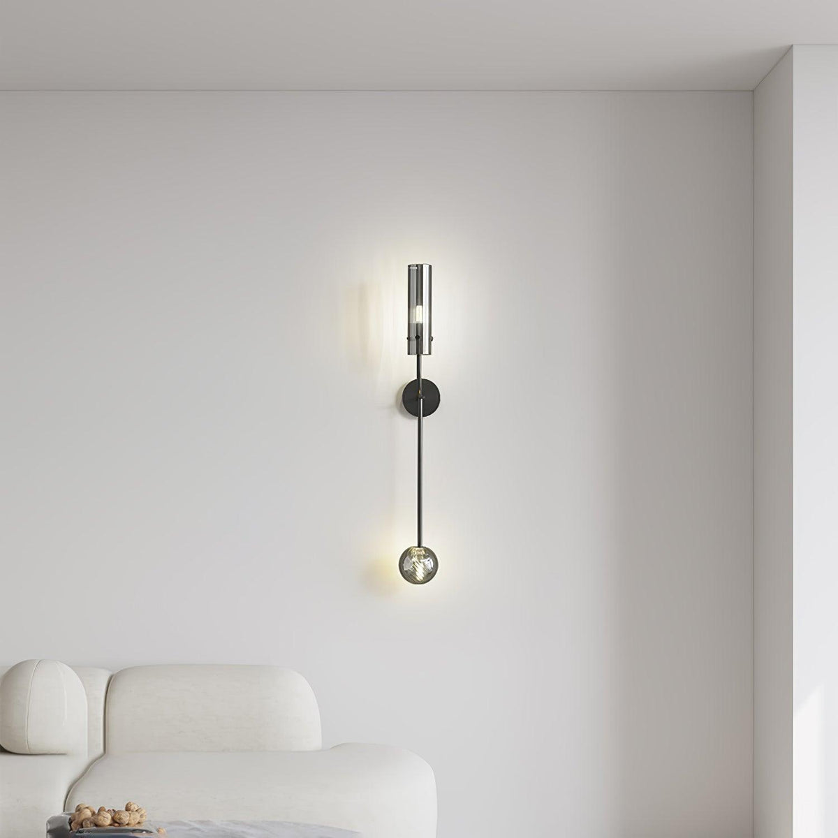 Virixa zeitgenössische minimalistische Vertica-Wandleuchte