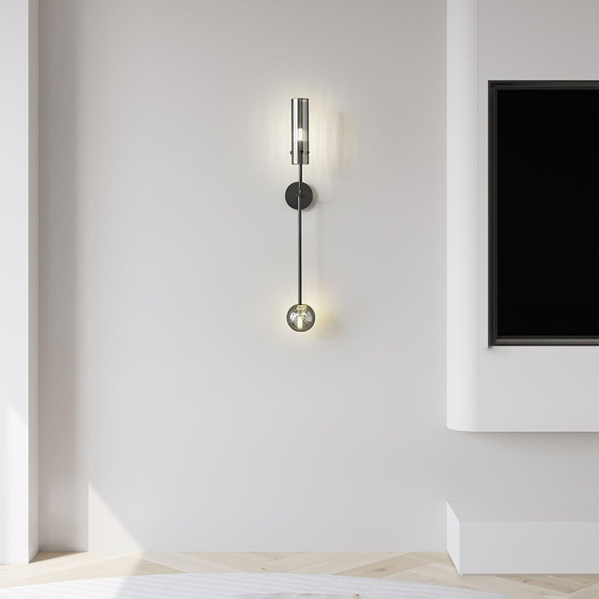 Virixa zeitgenössische minimalistische Vertica-Wandleuchte