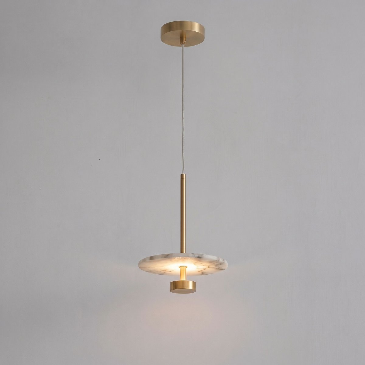 Jorrencombe Alabaster-Pendelleuchte