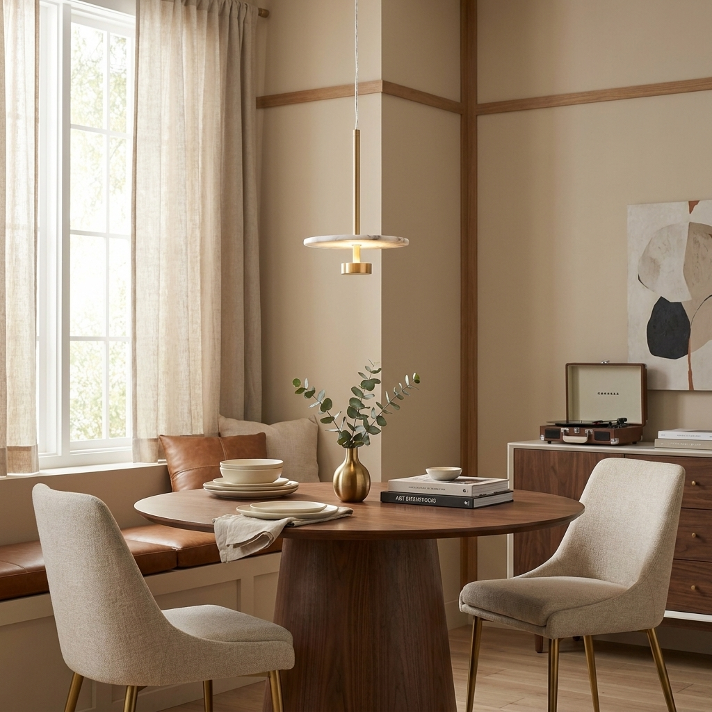 Jorrencombe Alabaster-Pendelleuchte