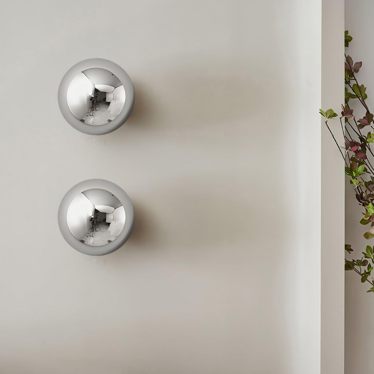 Virixy moderne minimalistische Wandleuchte mit Kugelschirm