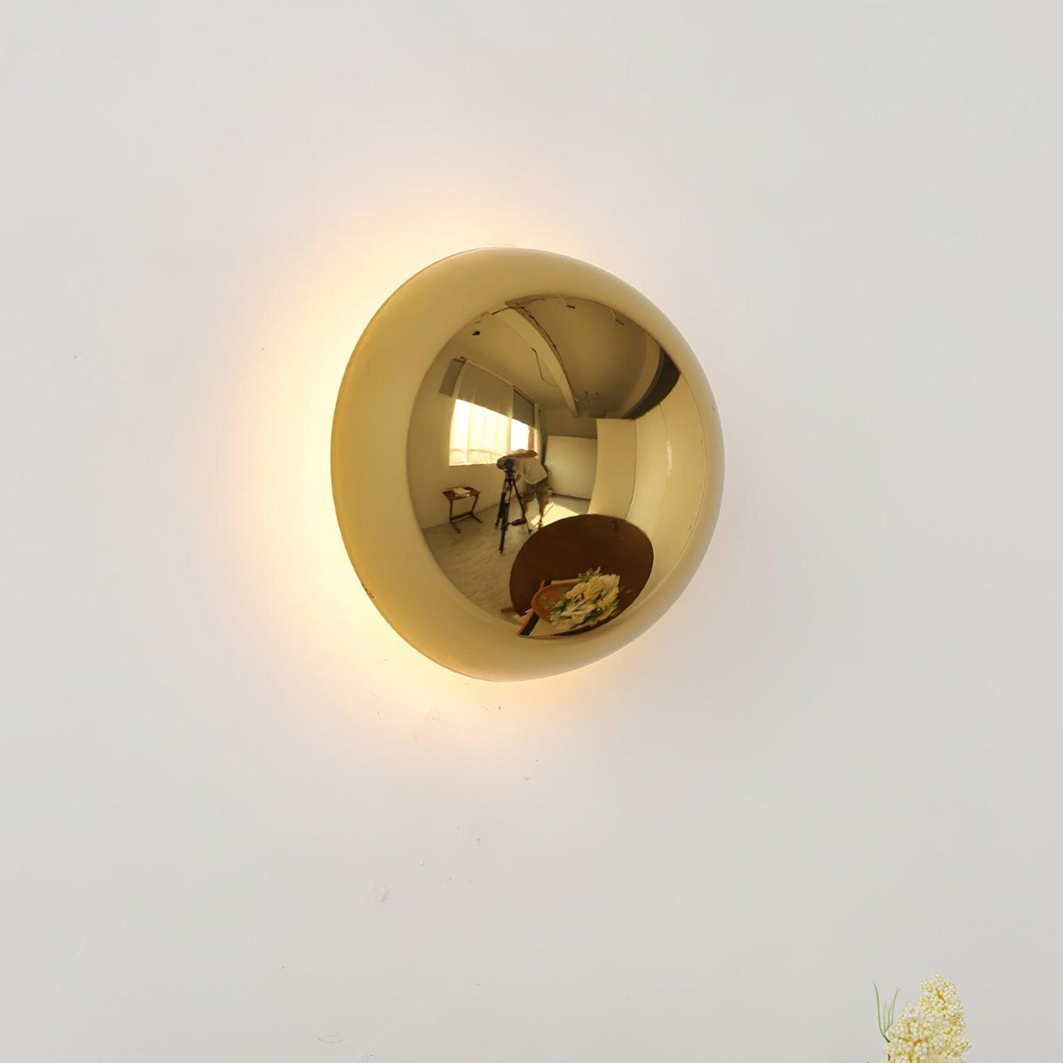 Virixy moderne minimalistische Wandleuchte mit Kugelschirm