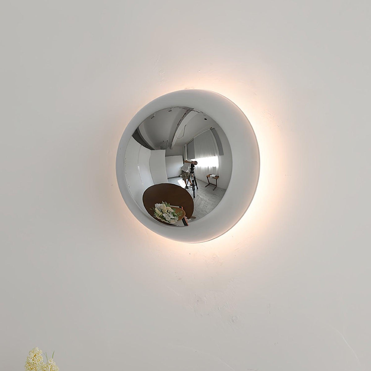 Virixy moderne minimalistische Wandleuchte mit Kugelschirm