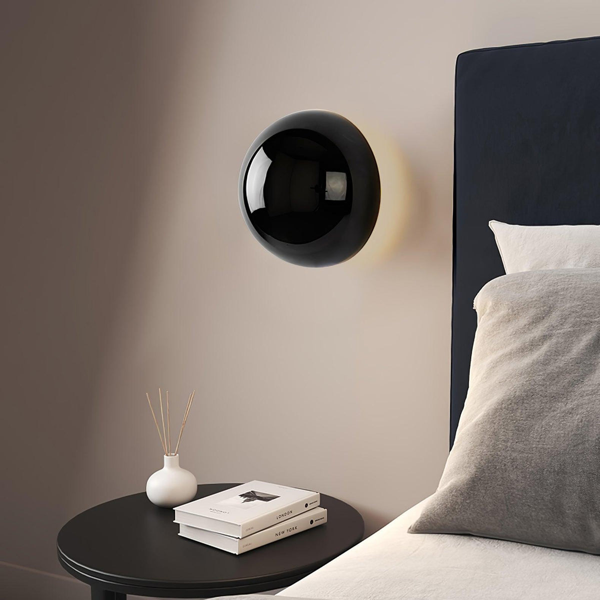 Virixy moderne minimalistische Wandleuchte mit Kugelschirm