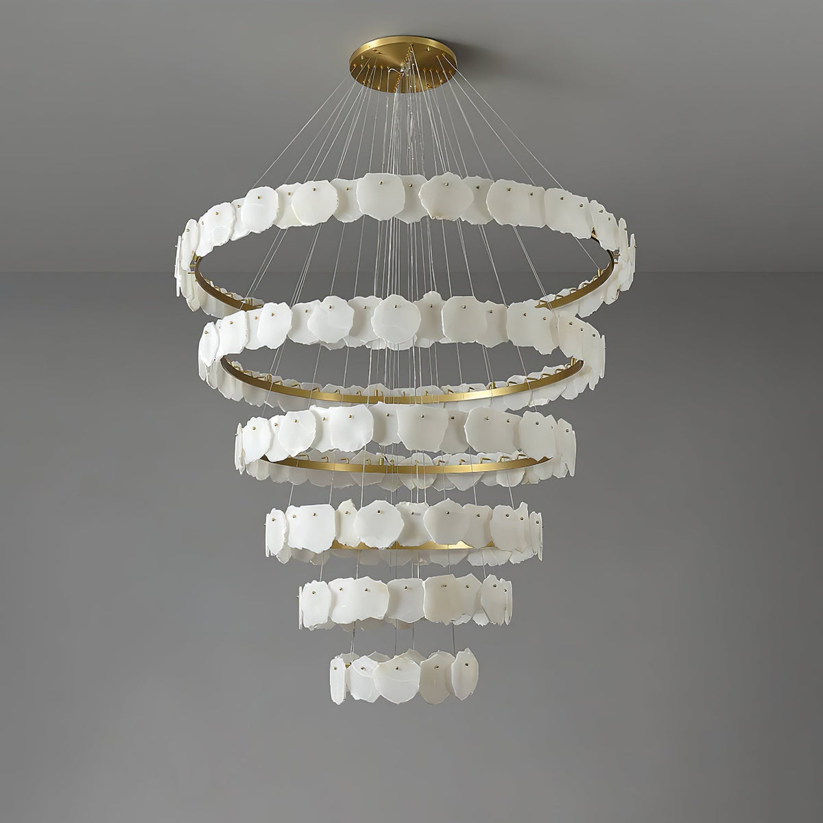 Albeine Kronleuchter luxuriöse Kronleuchte aus Alabaster