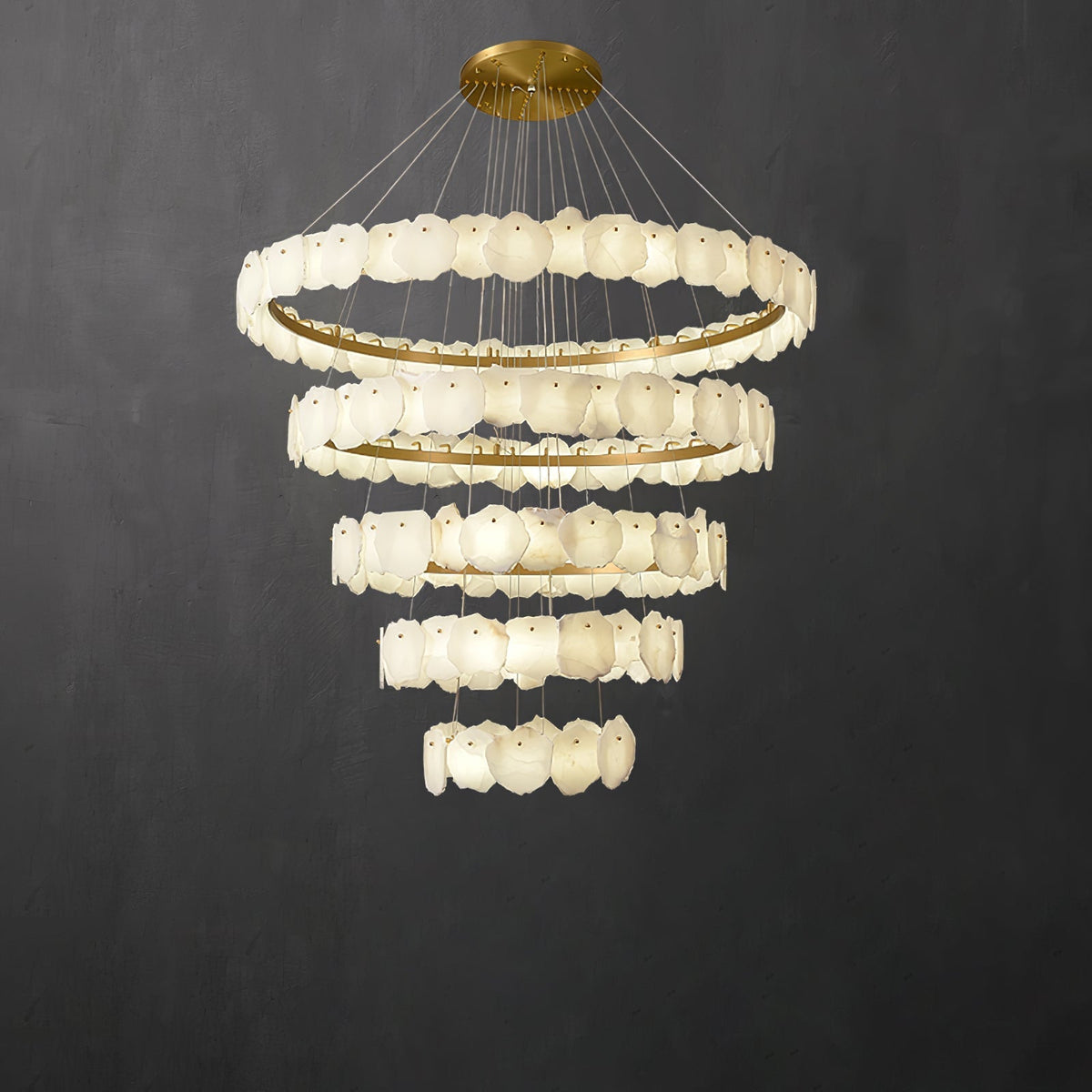 Albeine Kronleuchter luxuriöse Kronleuchte aus Alabaster