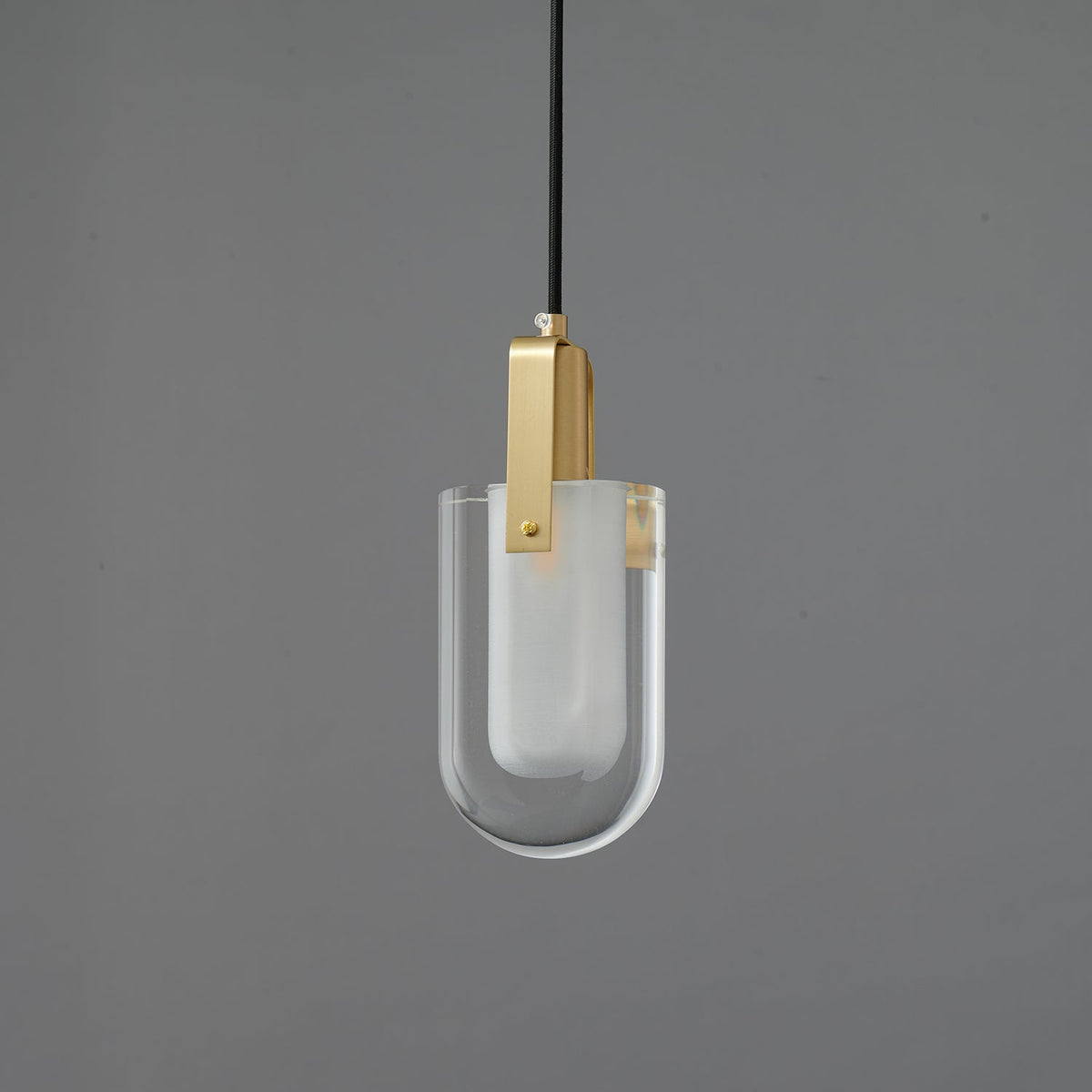 Luxinira Pendelleuchte Transparenter Schirm Kristall
