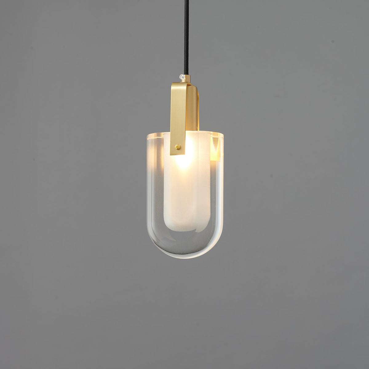 Luxinira Pendelleuchte Transparenter Schirm Kristall