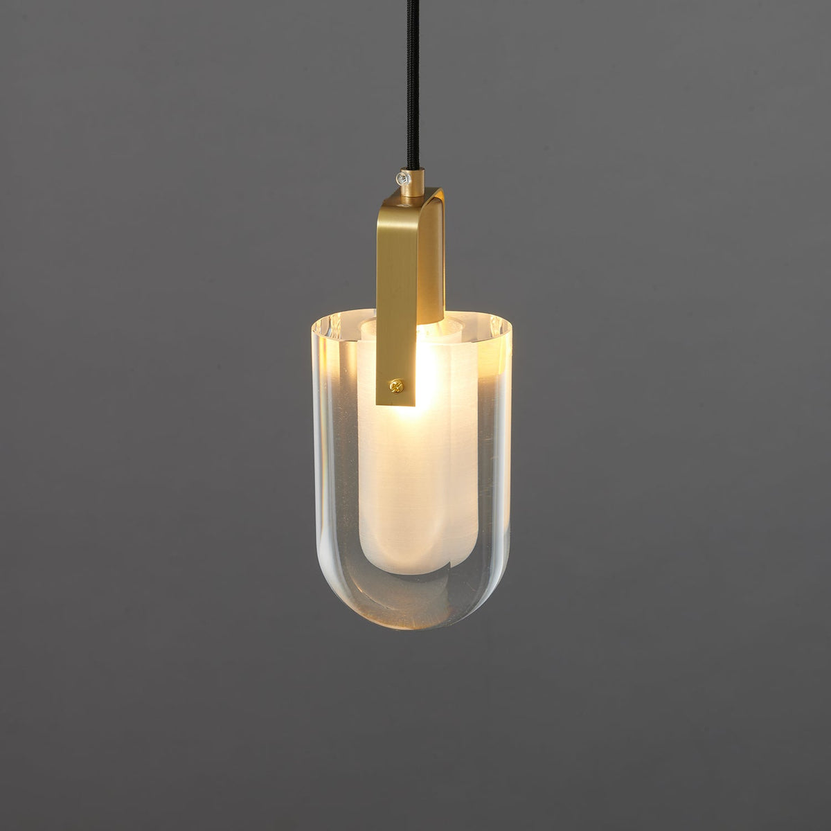 Luxinira Pendelleuchte Transparenter Schirm Kristall