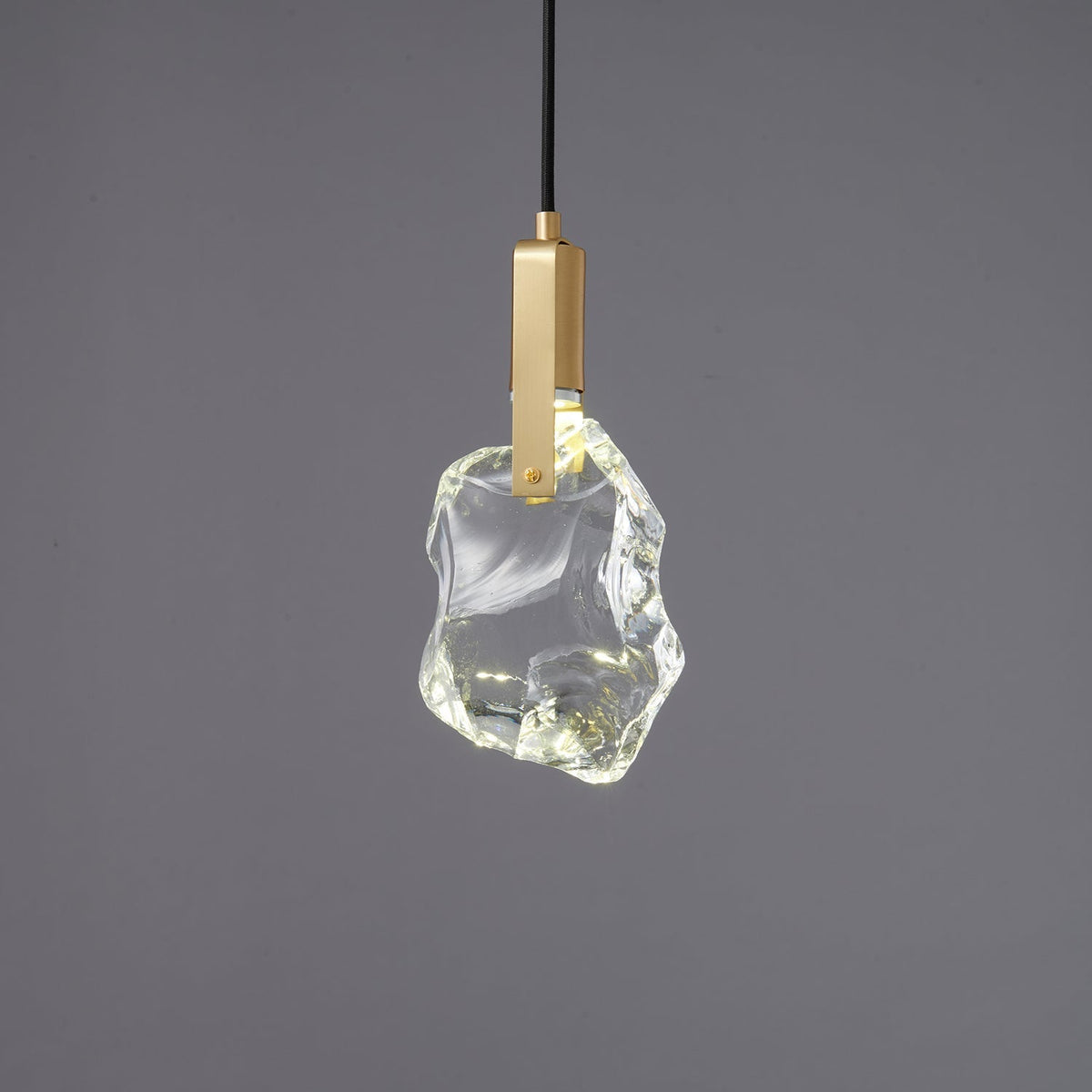 Luxinira Pendelleuchte Transparenter Schirm Kristall