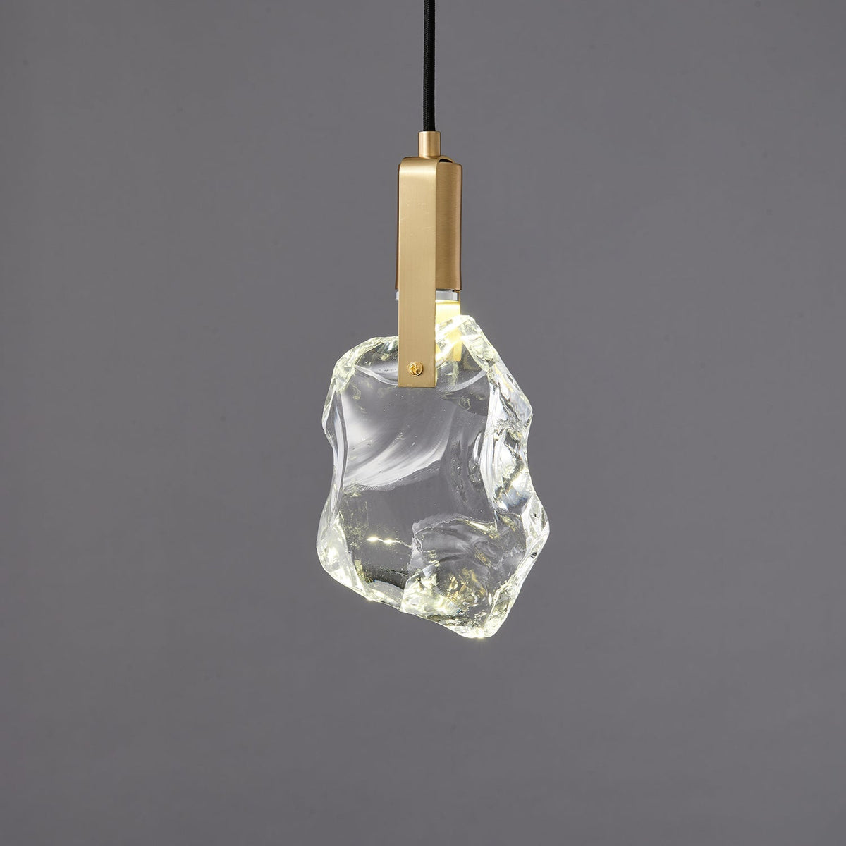 Luxinira Pendelleuchte Transparenter Schirm Kristall