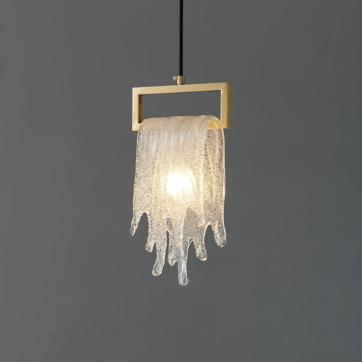 Luxinira Pendelleuchte Transparenter Schirm Kristall