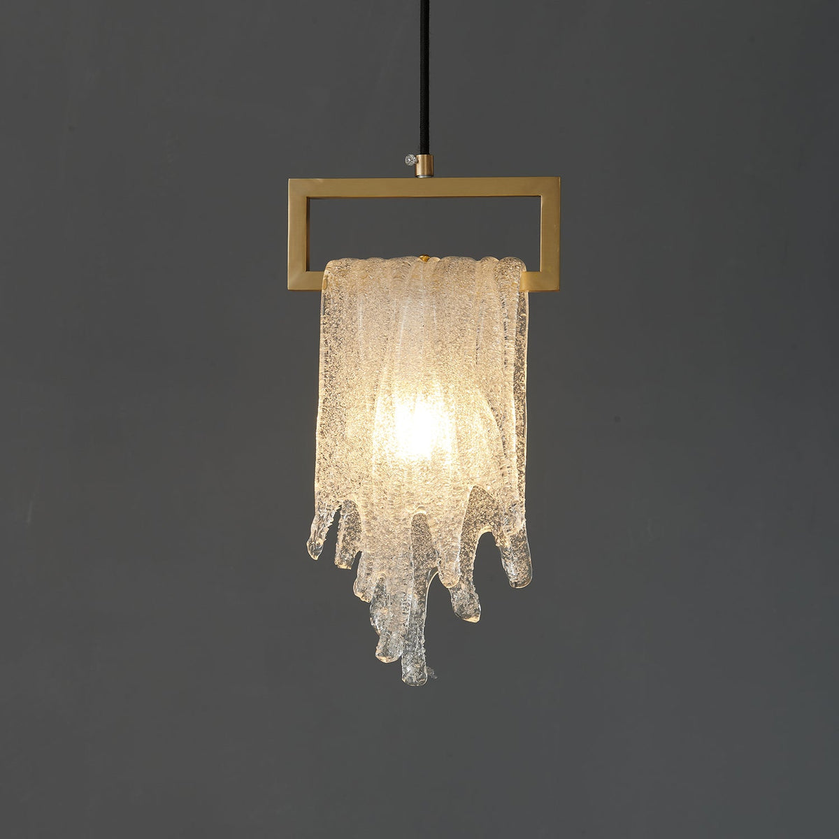 Luxinira Pendelleuchte Transparenter Schirm Kristall
