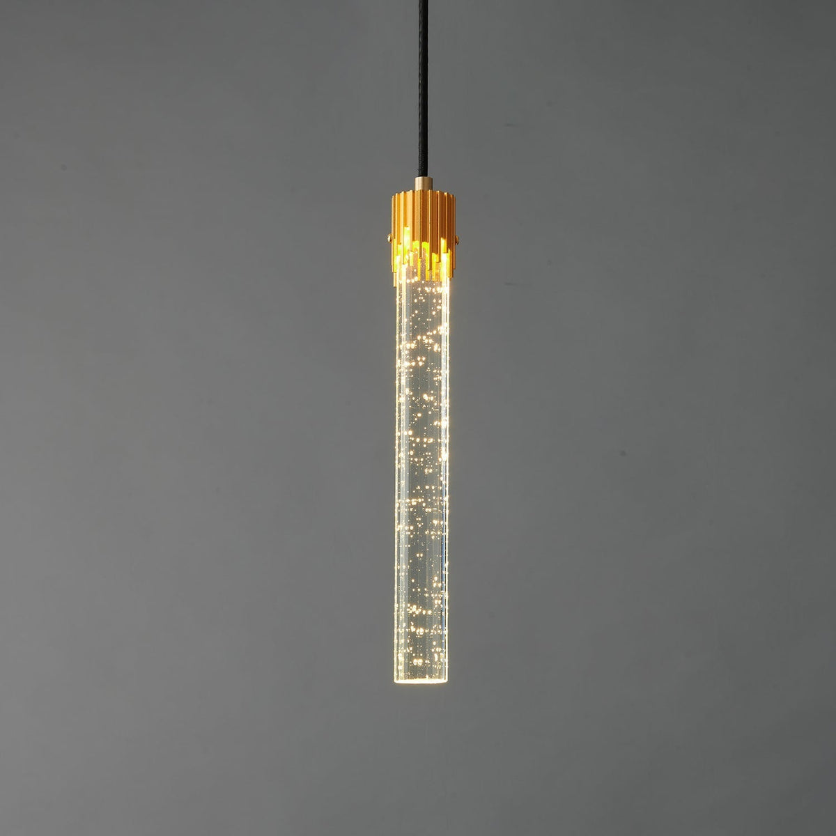 Luxinira Pendelleuchte Transparenter Schirm Kristall