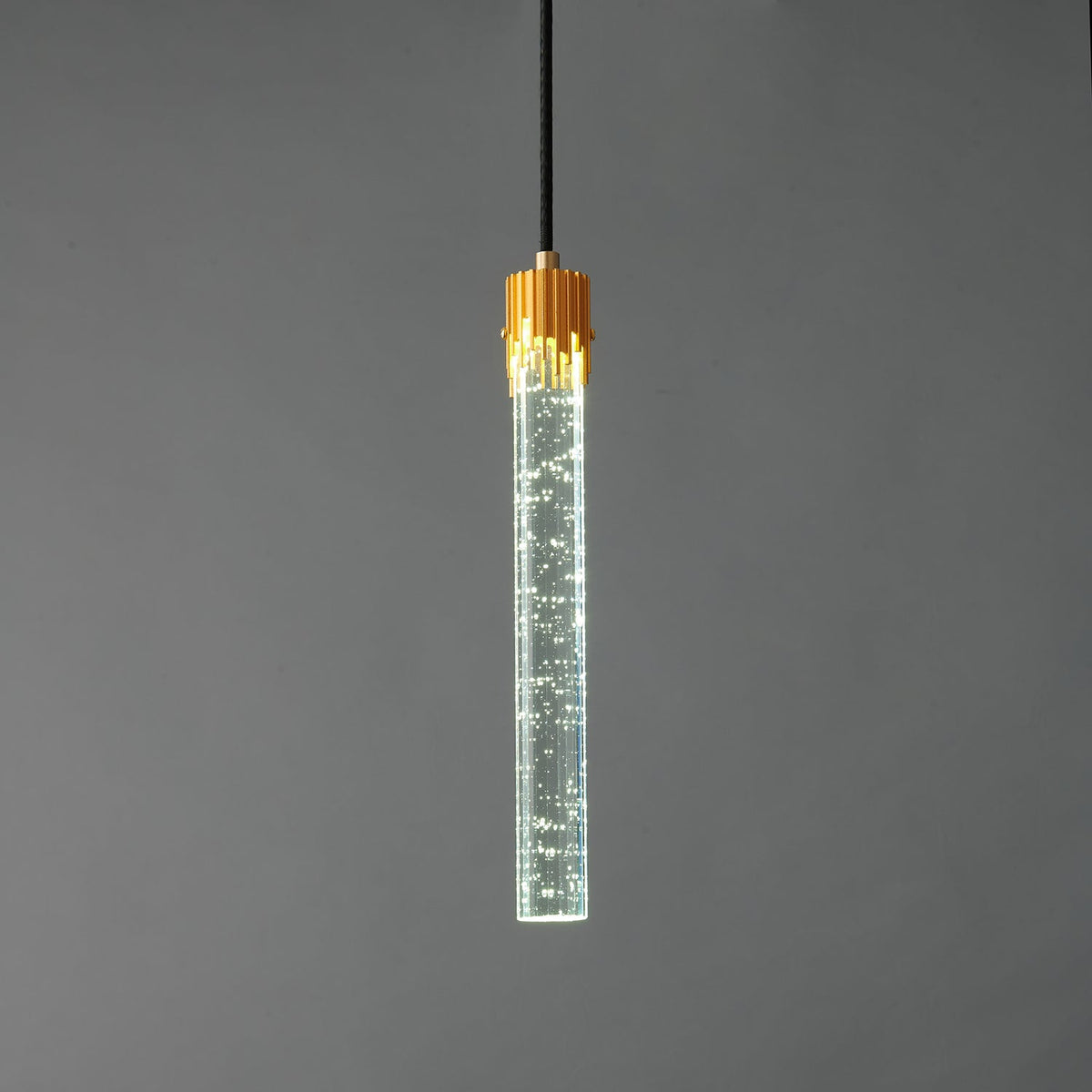 Luxinira Pendelleuchte Transparenter Schirm Kristall